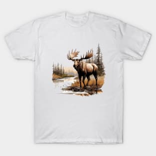 Moose Nature T-Shirt